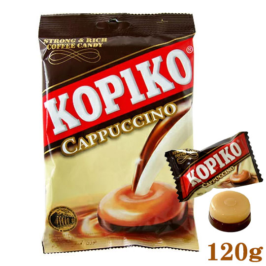 KOPIKO コピコ カプチーノキャンディ 袋入 120g コーヒーキャンディー インドネシア産