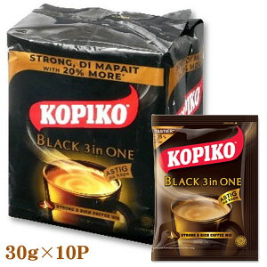 KOPIKO �R�s�R �R�[�q�[�~�b�N�X 3 in ONE 30g×10�� �������~���N����C���X�^���g�R�[�q�[ �C���h�l�V�A�Y