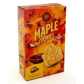 B&B カナダ産 メープルクリームクッキー 300g