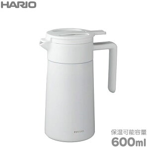 HARIO �n���I �Z���~�b�N�R�[�e�B���O �^���d�ۉ��|�b�g 600mL �z���C�g CHP-600-W