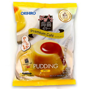 オリヒロ 蒟蒻ゼリー プレミアムカフェ プリン 10個入 個包装
