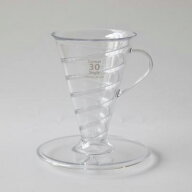 コニカル 30 シングル コーヒードリッパー Tarachine たらちね クリア 1杯用 CD30-T