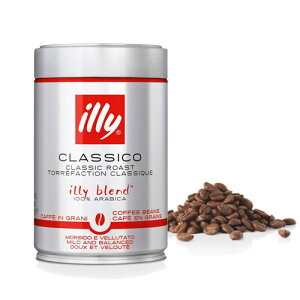 illy イリー ブレンド ミディアムロースト エスプレッソ豆缶 250g クラシコ