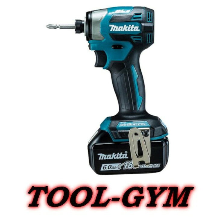 楽天市場】マキタ[makita] 18V-6.0Ah 充電式インパクトドライバ