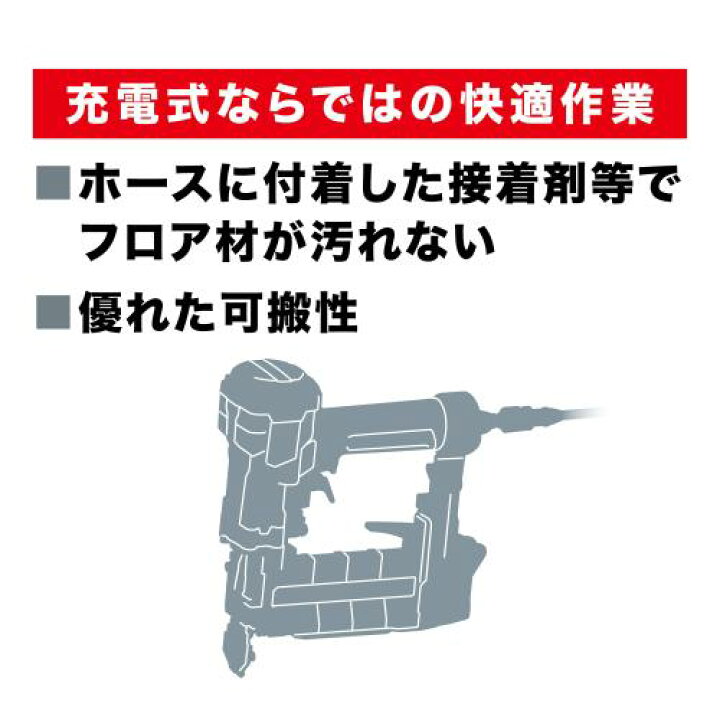 楽天市場】マキタ[makita] 40Vmax 4×38mm 充電式フロアタッカ ST003GZ 