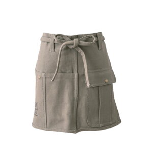 POSH LIVING 2004004KH ウエストエプロン PA3 カーキ ※園芸グローブ・ハサミ付