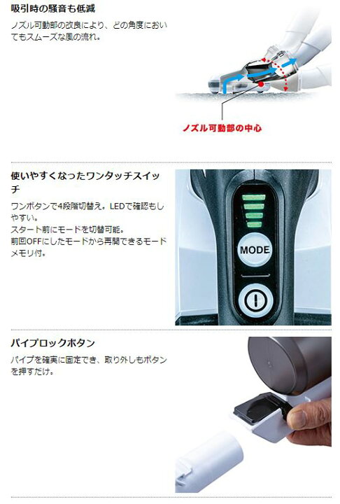 楽天市場】マキタ 40V充電式クリーナー CL003GRDO (オリーブ) バッテリ 
