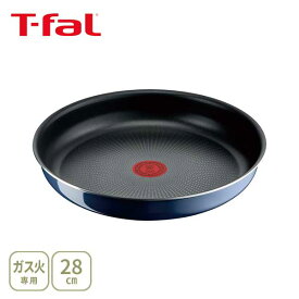 【SS限定 抽選で最大100%Pバック】【送料無料】 T-FAL ティファール インジニオ・ネオ ロイヤルブルー・インテンス フライパン 28cm L43706（ガス火専用・取手別売）【取っ手が取れる 取っ手の取れる フライパン キッチン プレゼント】cp対象