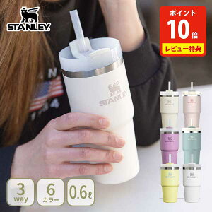 【10/25限定! 抽選で最大100%Pバック!】STANLEY スタンレー H2.0 真空スリムクエンチャー 0.6L【ストロー付きタンブラー マイボトル 水筒 蓋付き ドリンクホルダー 保冷 アウトドア キャンプ レ