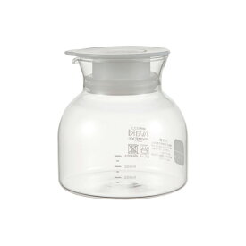 【12/15(月)限定！抽選で最大100%Pバック】【在庫処分セール】iwaki イワキ レンジで作る「フルーツサワー」KT7313-W【ガラスボトル 耐熱ガラス容器 電子レンジ 食洗機 Wパッキン 果実酢 常備菜 キッチン 人気 ギフト】