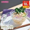 【2/9〜順次出荷】HARIO ハリオ ガラスのある生活 ガラスの丼鉢 クリア GXD-600【hario 丼ぶり ガラス どんぶり 鉢 耐…