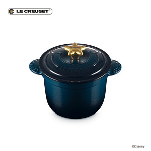 LE CREUSET ル・クルーゼ ミッキーマウス / ココット・エブリィ 18 ニュイ(スターツマミ)21999181290470【ルクルーゼ ディズニー ミッキー 両手鍋 鍋 炊飯 揚げ物 スープ コンパクト キッチン ギフ