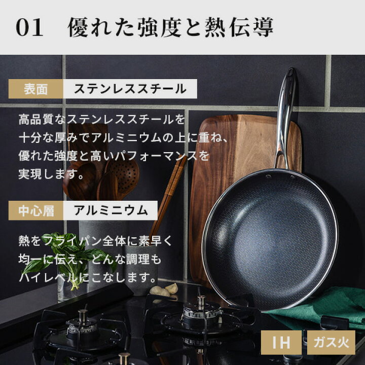 楽天市場】【正規販売店】HexClad ヘックスクラッド ダッチオーブン 