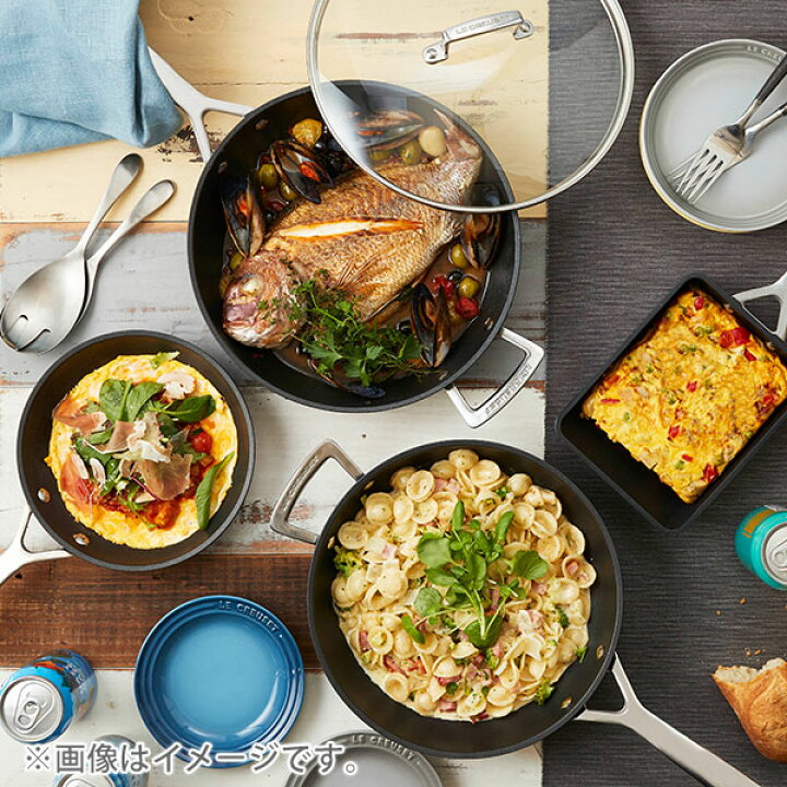 楽天市場】LE CREUSET ル・クルーゼ TNS ディープ・フライパン 28cm NC 