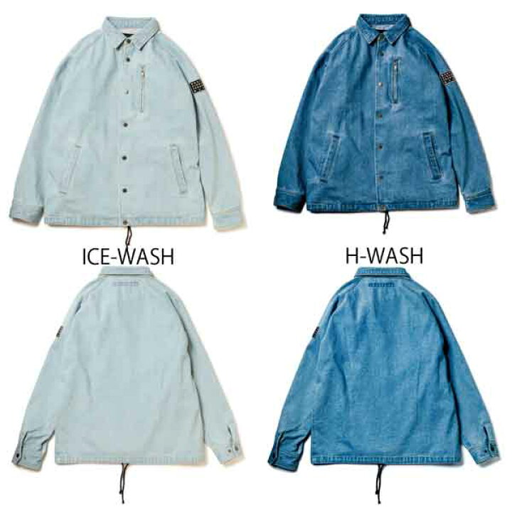 楽天市場】430 フォーサーティー DENIM COACH JACKET サイズ1【BMX 