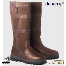 Dubarry（デュバリー）カントリーブーツ正規輸入代理店品【Wexford(ウェクスフォード)・カラー：Java】ロングブーツ ゴアテックス 本革 防水 ブーツ 長靴 レインシューズ 雨靴 蒸れない アイルランド 英国 イギリス チェルシーフラワーショー