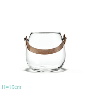 HOLMEGAARD(ホルムガード)DESIGN WITH LIGHT「ポットクリア」H=10cm フラワーボウル 花瓶 フラワーベース 花器 北欧 ノルディック インテリア ギフト プレゼント2020冬ギフト