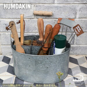 f}[N HUMDAKIN n_LyOVAL BUCKET-ZINC ȉ~`bL[oPcz