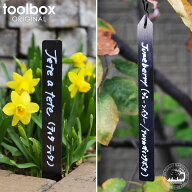 【ブラック ステンレス プランツラベル縦型】ネームラベル 園芸用ラベル プラントマーカー 植物ラベル ガ…