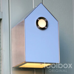 birdhouse light / バードハウスライト(スカイブルー)屋外照明 外灯 玄関灯