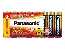 Panasonic(パナソニック) パナソニック　アルカリ乾電池　単3形 [ 8本パックLR6XJ／8SW ] XDV2201 [ 1-2622-0901 ]