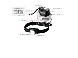 HiKOKI ［ ハイコーキ ]　　コードレスヘッドライト　UB18DKL(SA)【BSL18UA(SA)付】　※蓄電池・充電器別売