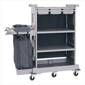 直送品■樹脂中型ハウスキーパーワゴンEKT−1 KWG1401 [ 1-1400-0401 ]