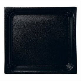 ラックポーセレン ラック　ガストロノームパン　角型　2／3 [ ブラック　RA2308GNSB ] NMY0701