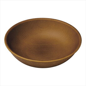 タカノクリエイト WOOD　ラウンドプレート　13．5cm [ ブラウン ] RPLM502 [ 1-2432-1202 ]