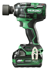 HiKOKI ［ ハイコーキ ]　18Vインパクトレンチ WR18DH(2XPZ) 【電池2個・充電器・システムケース2付セット】