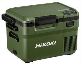 ■電池付セット品 HiKOKI ［ ハイコーキ ] コードレス冷温庫（10.5L)　UL18DD (XMGZ)　フォレストグリーン【BSL 36A18X電池付セット】