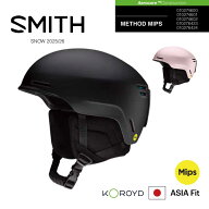 SMITH スミス ヘルメット 01027460 メソッド ミップス METHOD MIPS マットブラック スキー スノーボード …
