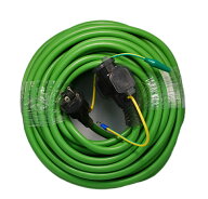 MacCho(マッチョ) MEC-203-ソフト延長コード 20m 3Pオレピンプラグタイプ 差込口3個(保護キャップ付)