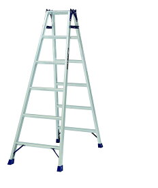 ピカコーポレイション はしご兼用脚立 最大高さ1.68m 踏ざん幅55mm ステップ幅広タイプ MCX-180