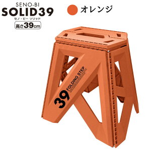 トレードワン(TRADE ONE)折りたたみ 踏み台 セノ・ビー ソリッド LG シリーズ LG39 セノビー ソリッド SENO-BI SOLID ステップ 脚立 コンパクト 収納 洗車 簡単 軽量 滑り止め付き