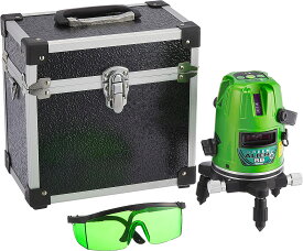【あす楽】山真製鋸(Y'sGODJAPAN) グリーンエイリアンレーザー墨出し器 GA-06BB(4方向大矩・4垂直・1水平ライン照射タイプ)