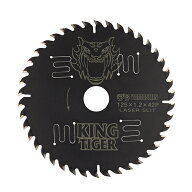 山真製鋸(Y'sGOD JAPAN) 木工用 チップソー キングタイガー MAT-KT-125 ブラックコーティング レーザース…