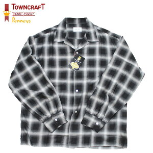 �yTOWNCRAFT�i�^�E���N���t�g �j�EPENNY'S�i�؃j�[�Y�j�z OMBRE LOOP COLLAR SHIRT �I���u�� ���[�v�J���[�V���c ���[�h�E�I�u�E�h�b�O�^�E�� Z-BOYS NIRVANA(�j���o�[�i�j��KURT COBAIN�i�J�[�g�R�o�[���j��
