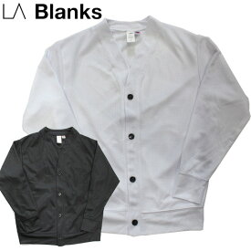 【LA Blanks（エルエーブランクス）】2 Layer Mesh Cardigan メッシュ素材 2レイヤー カーディガン made in USA アメリカ製