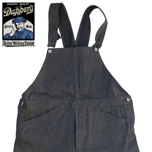 yDapper'si_bp[YjzClassical Railroader Bib Overalls Type Outside Seamless LOT1585 C[_[I[o[I[ Made in Japan { VINTAGE Be[W COVERT GRAY BEDFORD