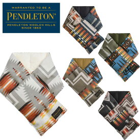 【PENDLETON x TAION（ ペンドルトン × タイオン）】REVERSIBLE DOWN MUFFLER リバーシブル ダウンマフラー ギフトに最適です。