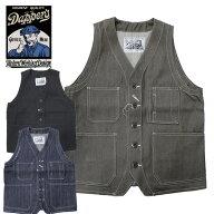 【Dapper's（ダッパーズ）】Standard Work Vest With WW2 Model LOT 1804 大戦モデル ワークベスト