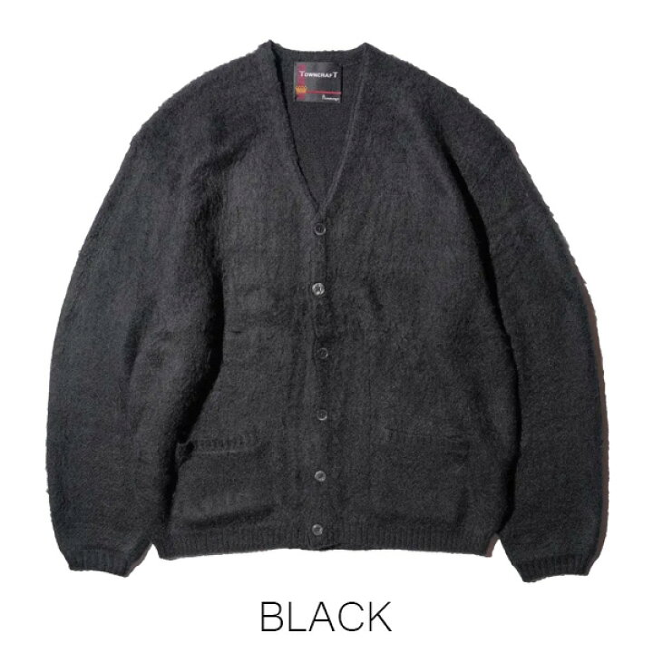 楽天市場】【TOWNCRAFT（タウンクラフト）】SHAGGY SOLID CARDIGAN 