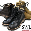 SLOWWEARLION定番モデル8593CARプレーンMIDブーツ