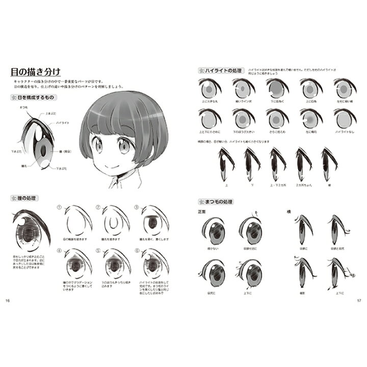 楽天市場 萌えキャラクターの描き分け 性格 感情表現編 コミック画材通販 Tools楽天shop