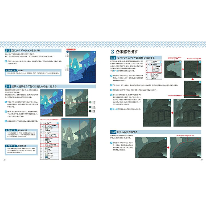楽天市場 東洋ファンタジー風景の描き方 Clip Studio Paint Pro Ex 空気感のある背景 キャラのなじませ方 コミック画材通販 Tools楽天shop