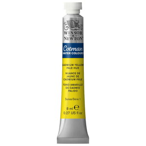 W&N コットマン・ウォーターカラー 8ml 119 カドミウムイエローペールヒュー
