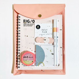 ★30%OFF★ 限定PVCフラットケース A5 星空ピンク