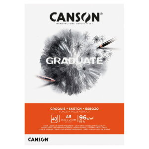 キャンソン グラジュエイトパッド クロッキー A5
