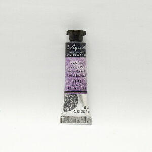 セヌリエ 透明水彩絵具 10ml S2 091 イリディセントパープル